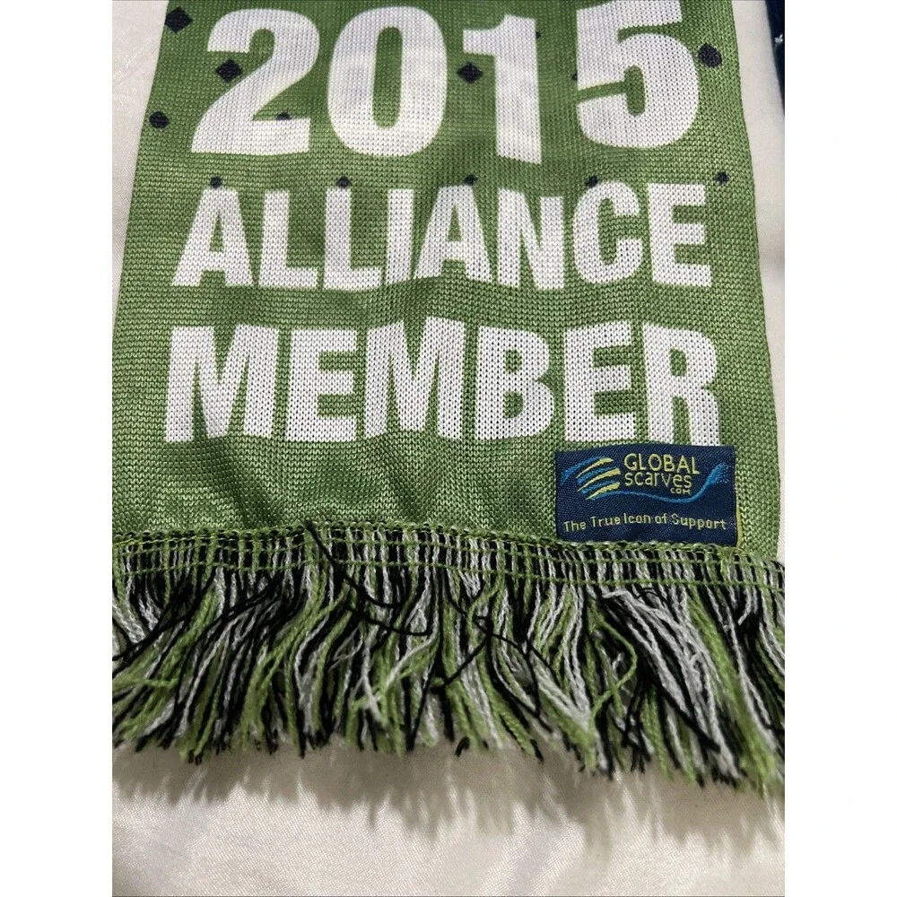 Seattle Sounders FC Scarf Lot Of 3 ( 1 Is Hybrid With Rainiers) Mixed Brands